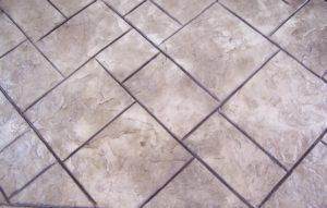 Ashlar Slate Stamped Concrete Texture